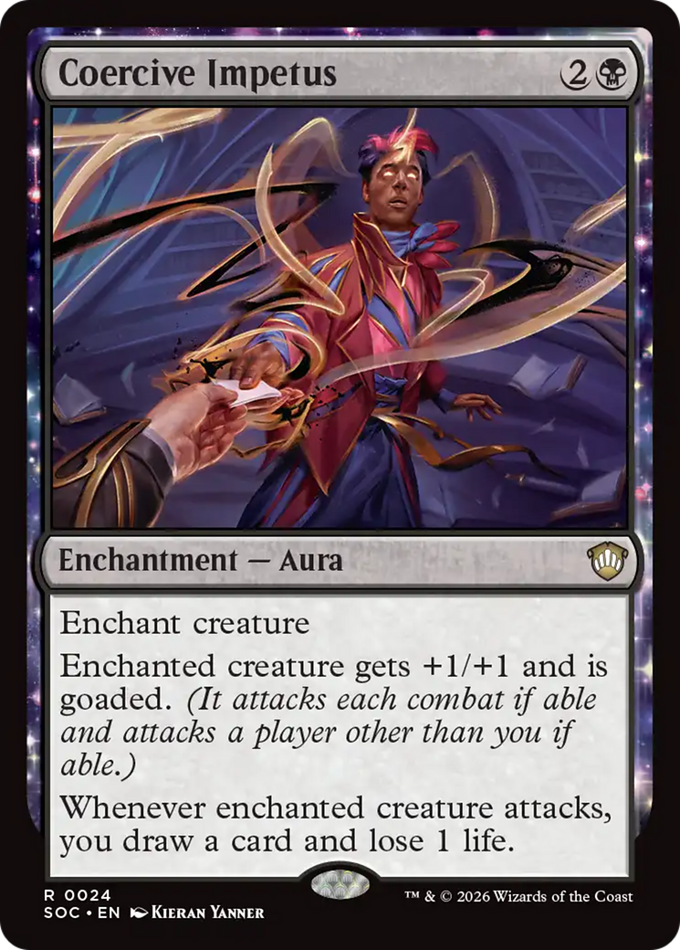 Magic: The Gathering - Coercive Impetus - Secrets of Strixhaven Commander