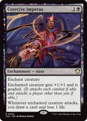 Magic: The Gathering - Coercive Impetus - Secrets of Strixhaven Commander