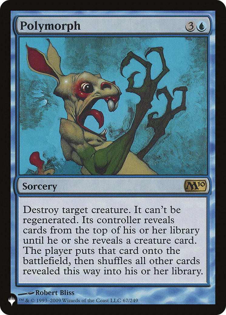 Magic: The Gathering - Polymorph - The List
