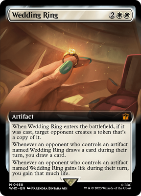 Magic: The Gathering - Wedding Ring - Doctor Who