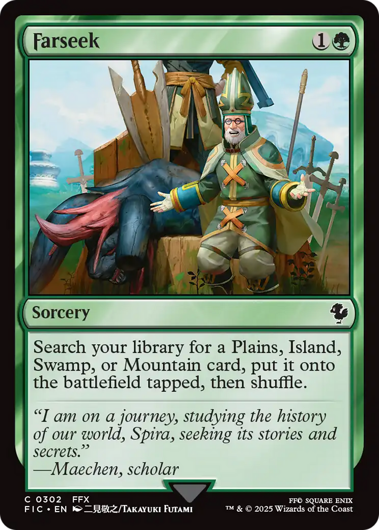 Magic: The Gathering - Farseek - Final Fantasy Commander