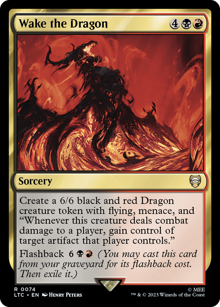 Magic: The Gathering - Wake the Dragon - Tales of Middle-earth Commander