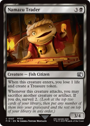 Magic: The Gathering - Namazu Trader Foil - Final Fantasy