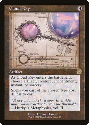 Magic: The Gathering - Cloud Key - The Brothers' War Retro Artifacts
