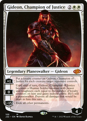 Magic: The Gathering - Gideon, Champion of Justice - Jumpstart 2022