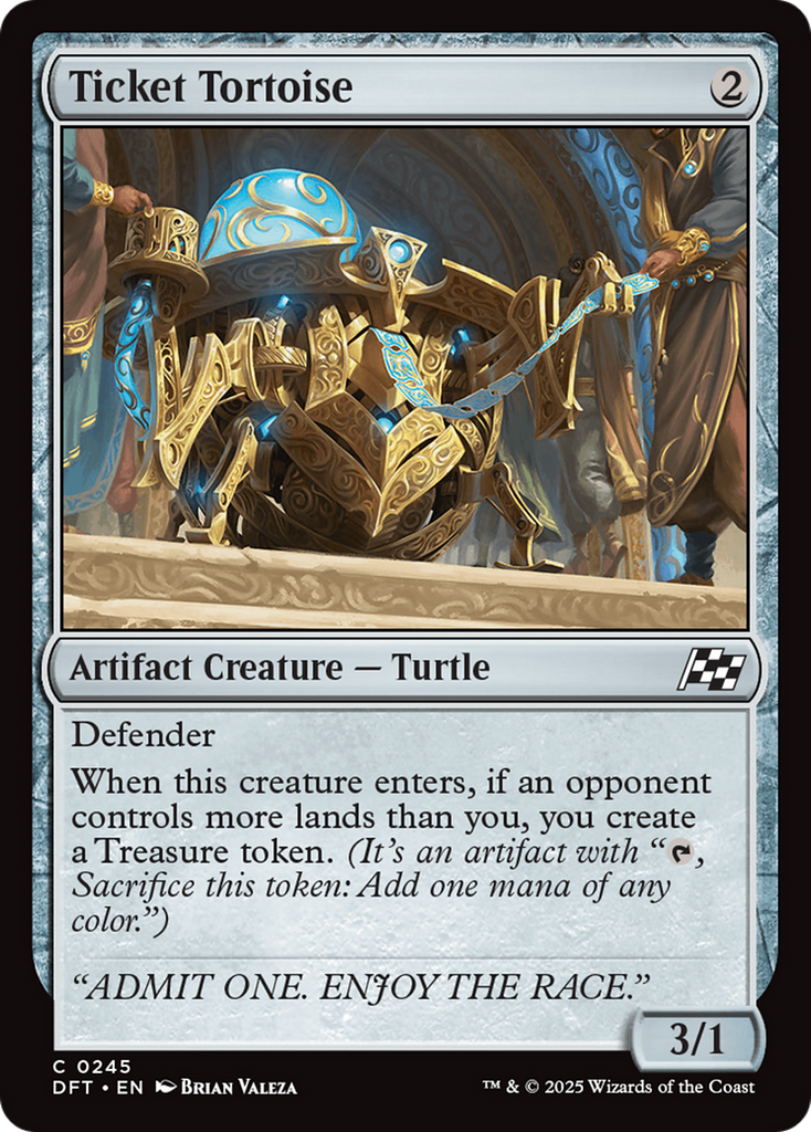 Magic: The Gathering - Ticket Tortoise - Aetherdrift