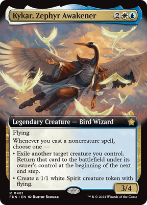 Magic: The Gathering - Kykar, Zephyr Awakener Foil - Foundations