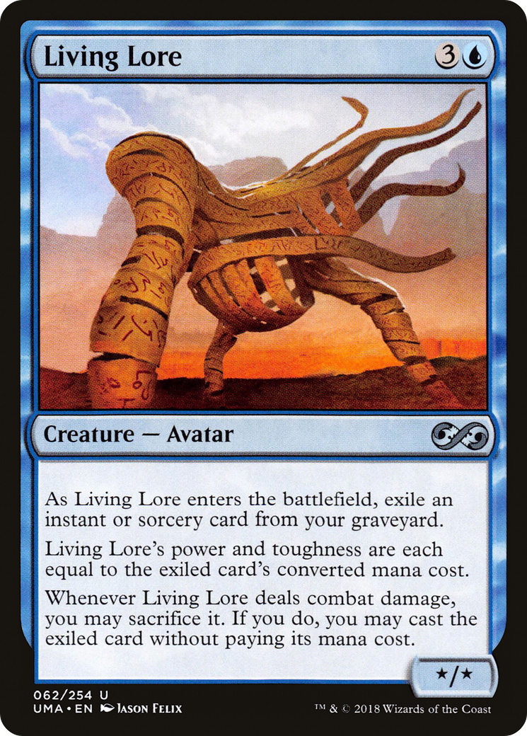 Magic: The Gathering - Living Lore Foil - Ultimate Masters