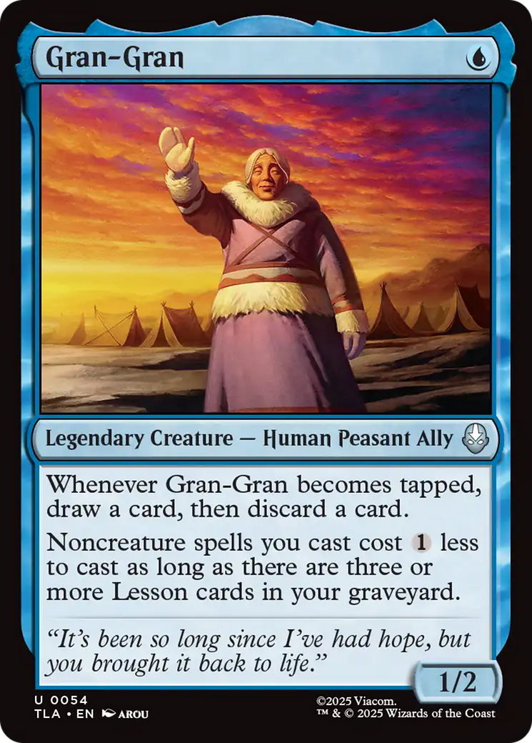 Magic: The Gathering - Gran-Gran Foil - Avatar: The Last Airbender