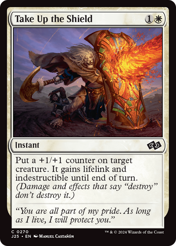 Magic: The Gathering - Take Up the Shield - Foundations Jumpstart