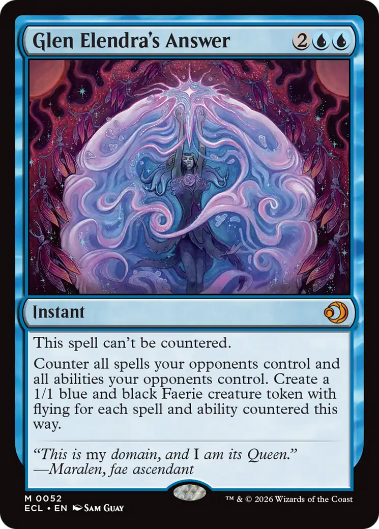 Magic: The Gathering - Glen Elendra's Answer - Lorwyn Eclipsed