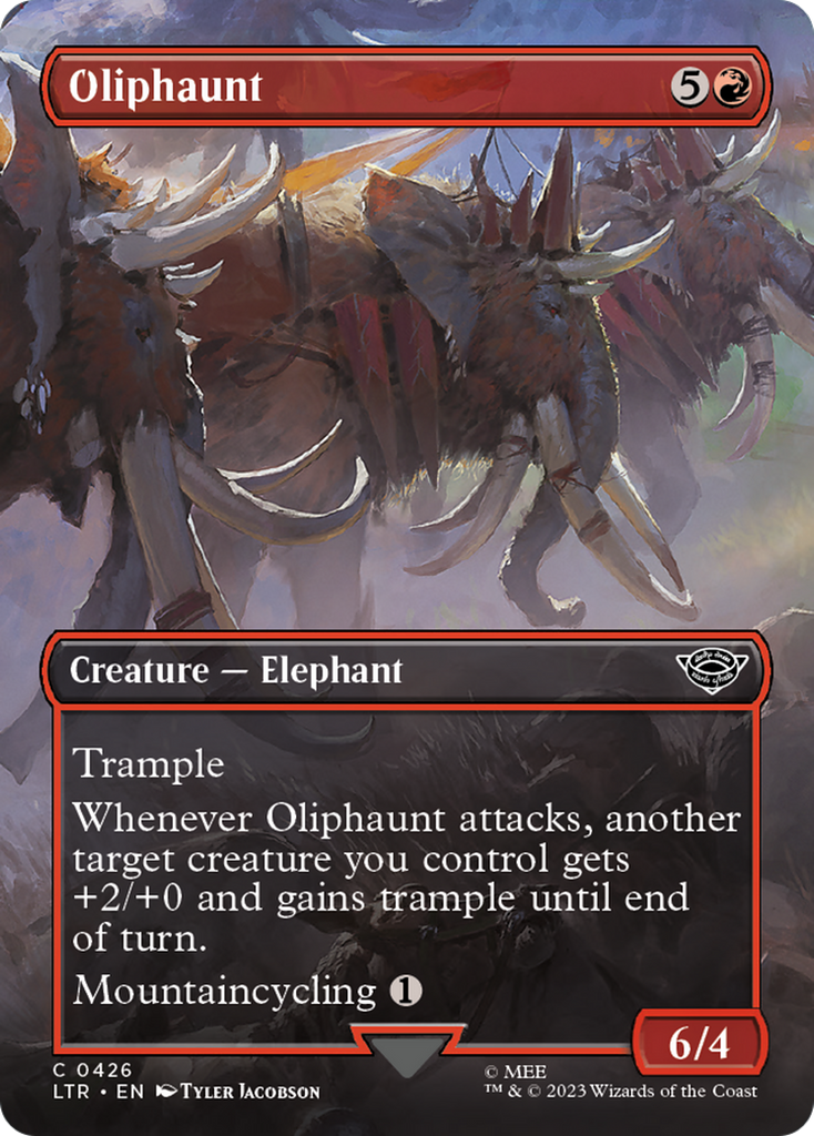 Magic: The Gathering - Oliphaunt - The Lord of the Rings: Tales of Middle-earth