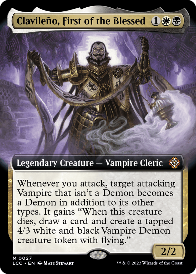 Magic: The Gathering - Clavileño, First of the Blessed Foil - The Lost Caverns of Ixalan Commander
