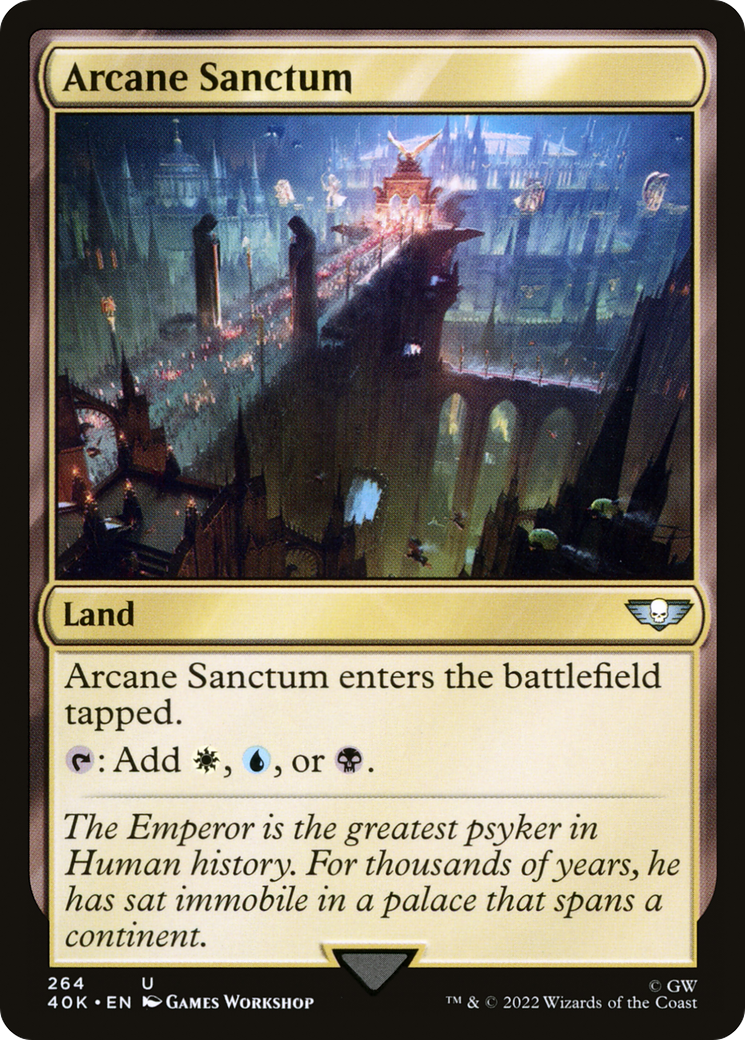 Magic: The Gathering - Arcane Sanctum - Warhammer 40000 Commander