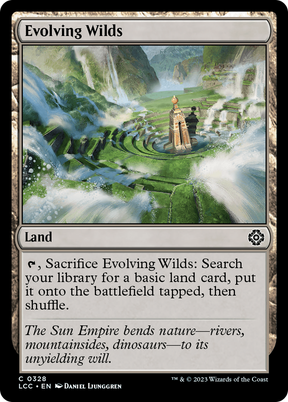 Magic: The Gathering - Evolving Wilds - The Lost Caverns of Ixalan Commander