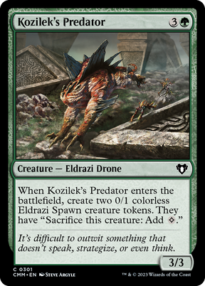 Magic: The Gathering - Kozilek's Predator - Commander Masters