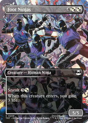 Magic: The Gathering - Foot Ninjas Foil - Teenage Mutant Ninja Turtles