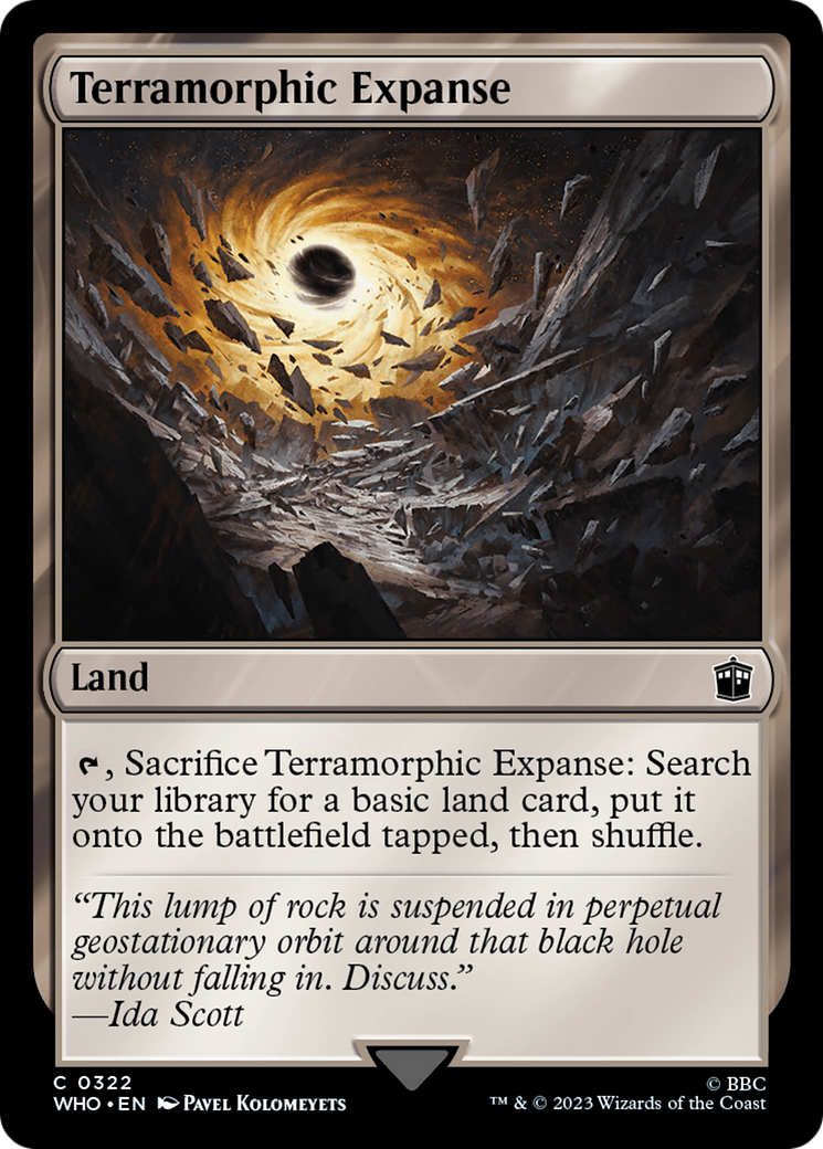 Magic: The Gathering - Terramorphic Expanse - Doctor Who