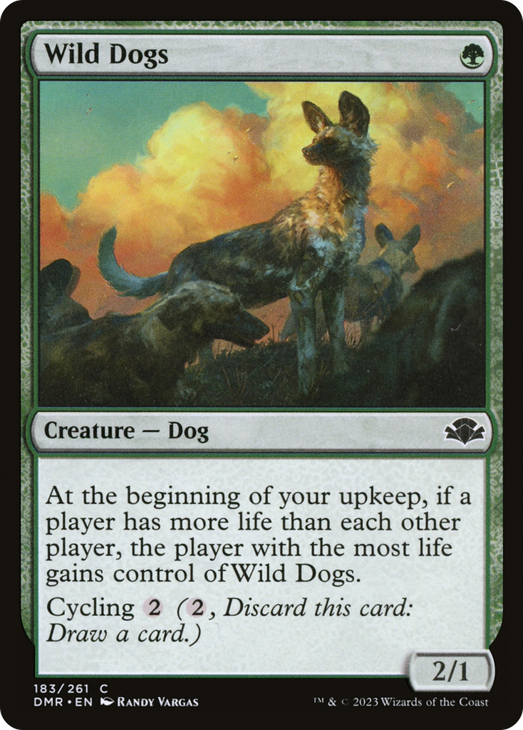 Magic: The Gathering - Wild Dogs Foil - Dominaria Remastered