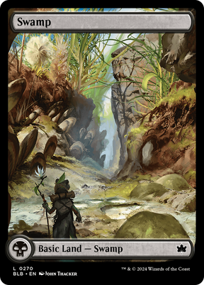 Magic: The Gathering - Swamp #270 Foil - Bloomburrow