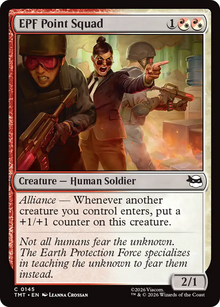 Magic: The Gathering - EPF Point Squad Foil - Teenage Mutant Ninja Turtles