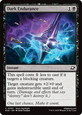 Magic: The Gathering - Dark Endurance - Edge of Eternities