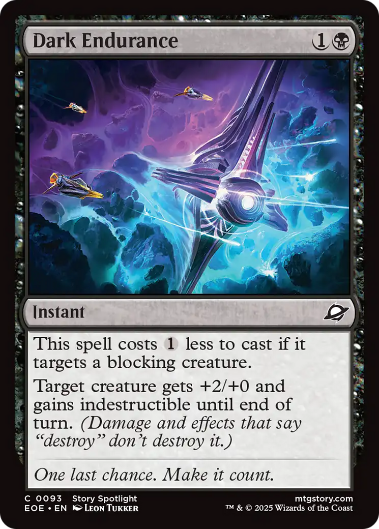 Magic: The Gathering - Dark Endurance Foil - Edge of Eternities