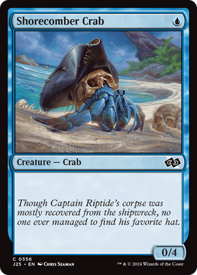 Magic: The Gathering - Shorecomber Crab - Foundations Jumpstart