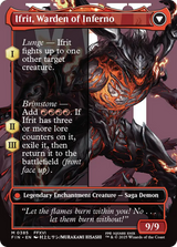 Magic: The Gathering - Clive, Ifrit's Dominant // Ifrit, Warden of Inferno - Final Fantasy