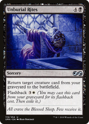 Magic: The Gathering - Unburial Rites Foil - Ultimate Masters