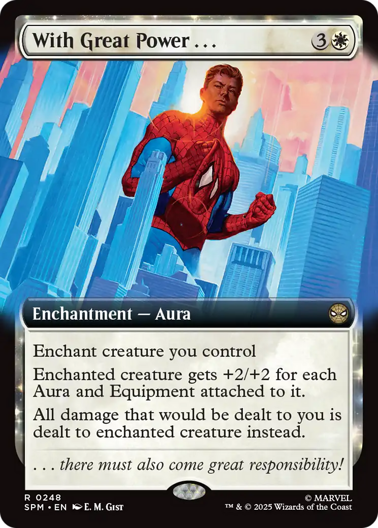 Magic: The Gathering - With Great Power... Foil - Marvel's Spider-Man