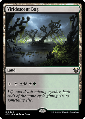Magic: The Gathering - Viridescent Bog - Outlaws of Thunder Junction Commander
