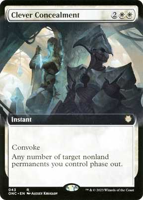 Magic: The Gathering - Clever Concealment Foil - Phyrexia: All Will Be One Commander