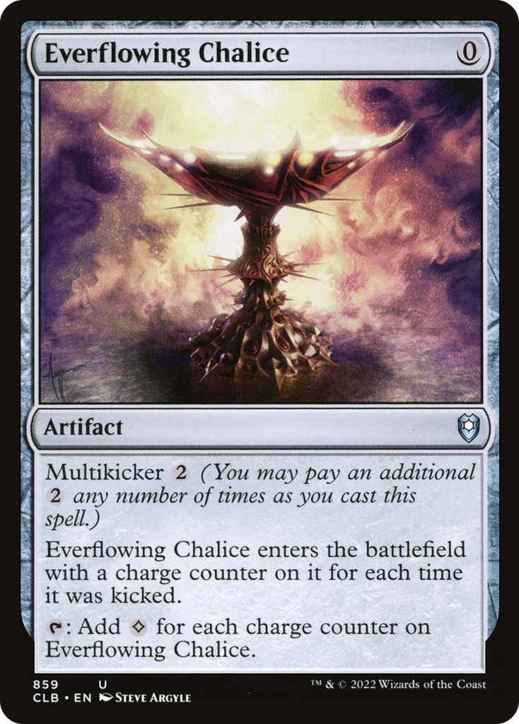 Magic: The Gathering - Everflowing Chalice - Commander Legends: Battle for Baldur's Gate