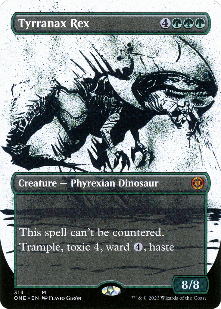 Magic: The Gathering - Tyrranax Rex - Phyrexia: All Will Be One