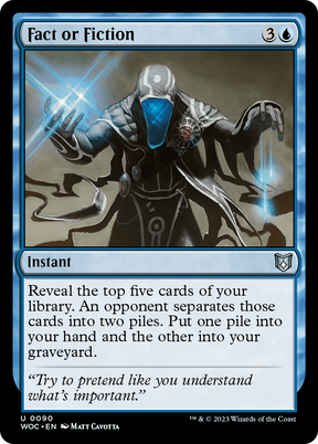 Magic: The Gathering - Fact or Fiction - Wilds of Eldraine Commander