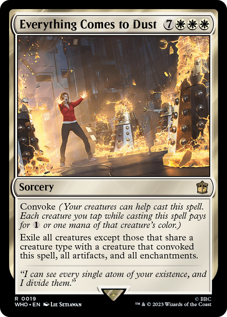 Magic: The Gathering - Everything Comes to Dust - Doctor Who