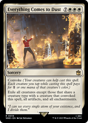 Magic: The Gathering - Everything Comes to Dust - Doctor Who