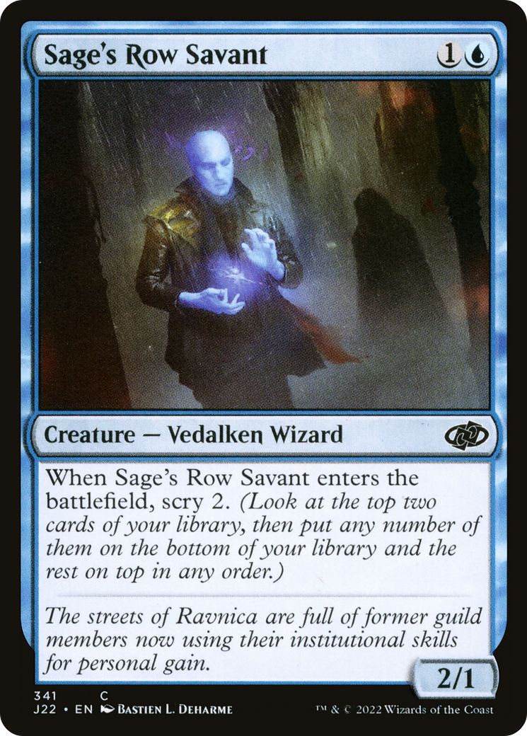 Magic: The Gathering - Sage's Row Savant - Jumpstart 2022