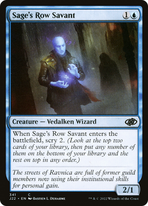 Magic: The Gathering - Sage's Row Savant - Jumpstart 2022
