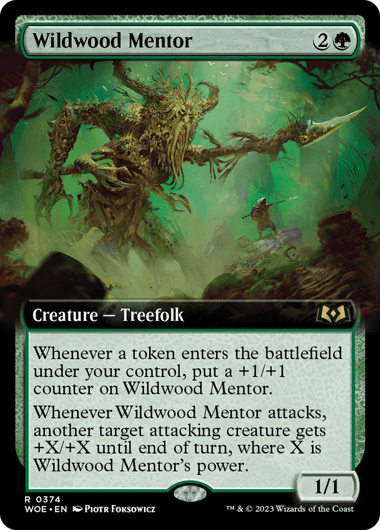 Magic: The Gathering - Wildwood Mentor - Wilds of Eldraine