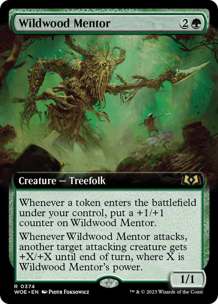 Magic: The Gathering - Wildwood Mentor - Wilds of Eldraine