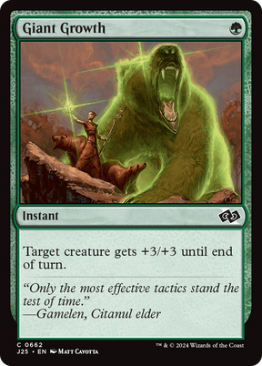 Magic: The Gathering - Giant Growth - Foundations Jumpstart