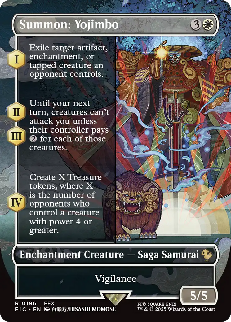 Magic: The Gathering - Summon: Yojimbo - Final Fantasy Commander