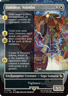 Magic: The Gathering - Summon: Yojimbo - Final Fantasy Commander