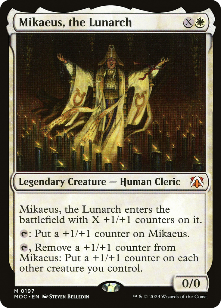 Magic: The Gathering - Mikaeus, the Lunarch - March of the Machine Commander