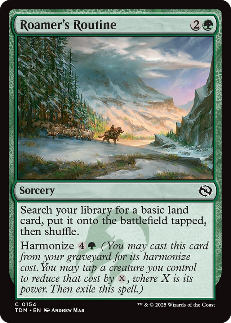 Magic: The Gathering - Roamer's Routine - Tarkir: Dragonstorm
