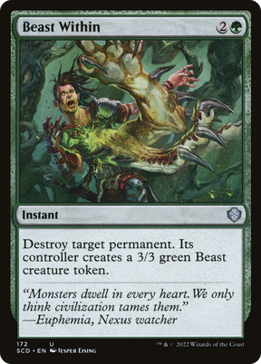 Magic: The Gathering - Beast Within - Starter Commander Decks