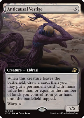 Magic: The Gathering - Anticausal Vestige - Edge of Eternities