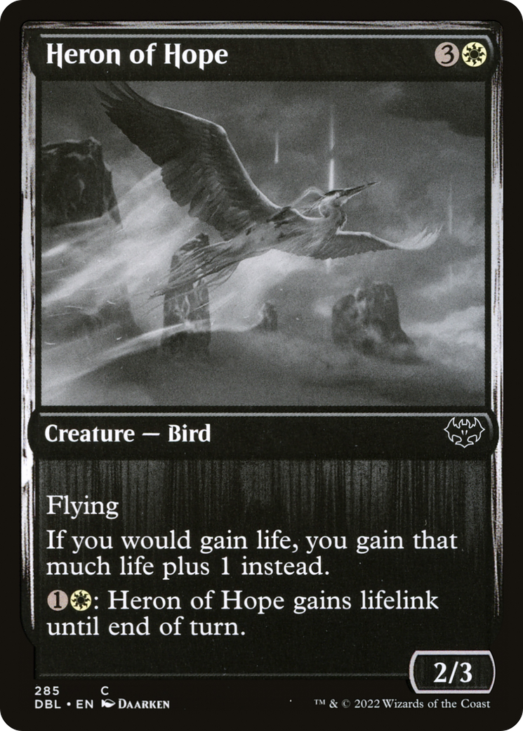 Magic: The Gathering - Heron of Hope - Innistrad: Double Feature